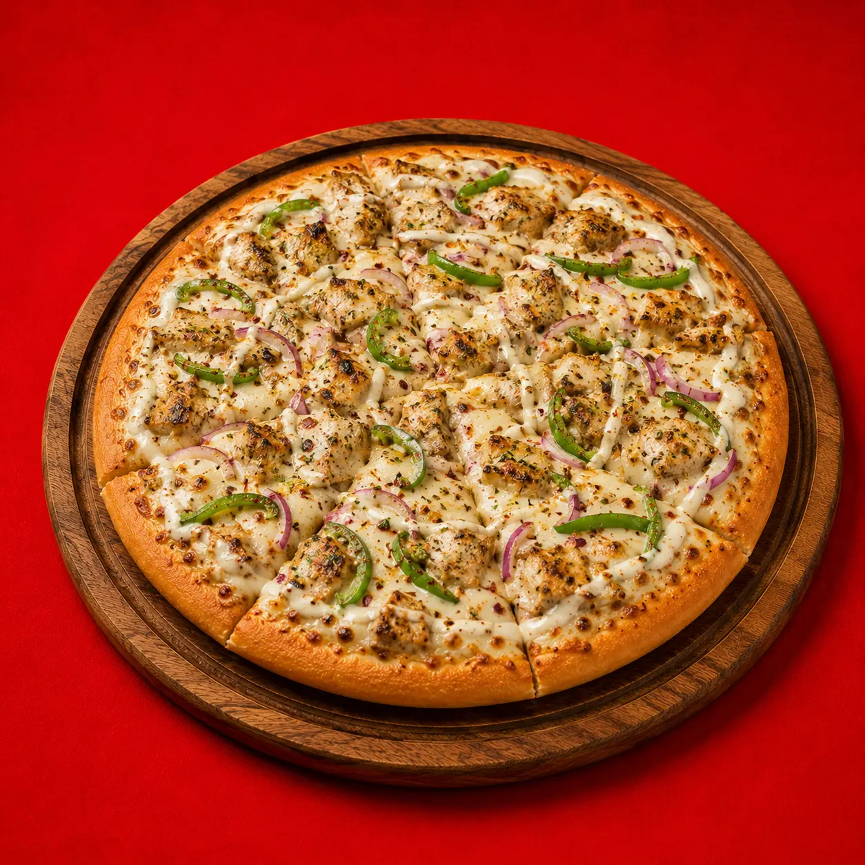 Chicken Malai Boti Pizza