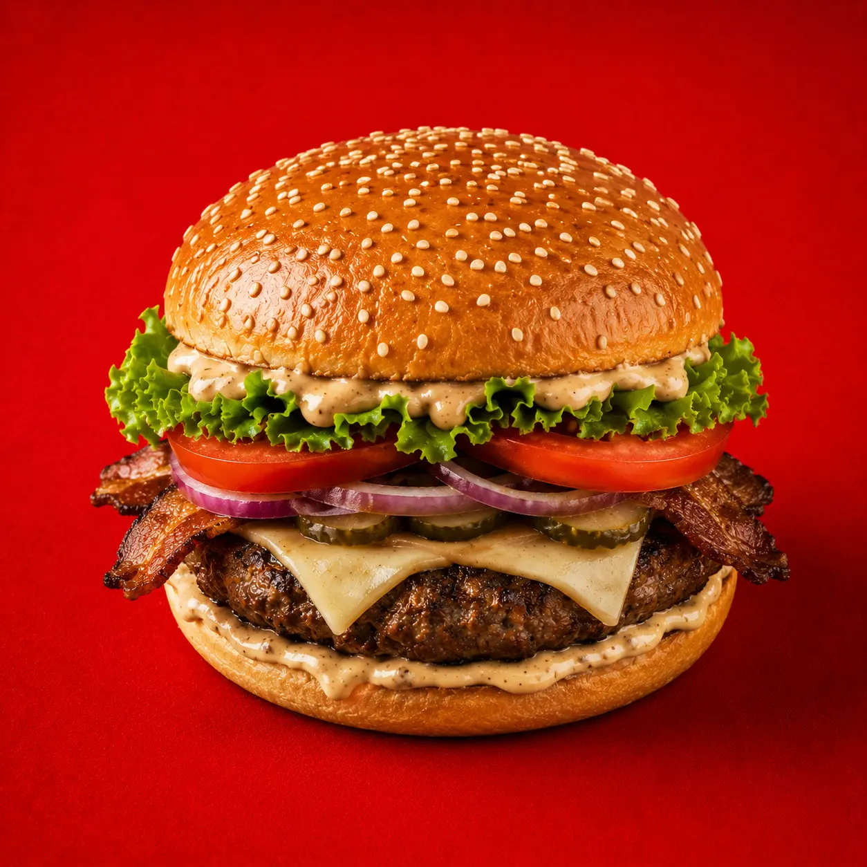 Beef Smokey Ranch Burger