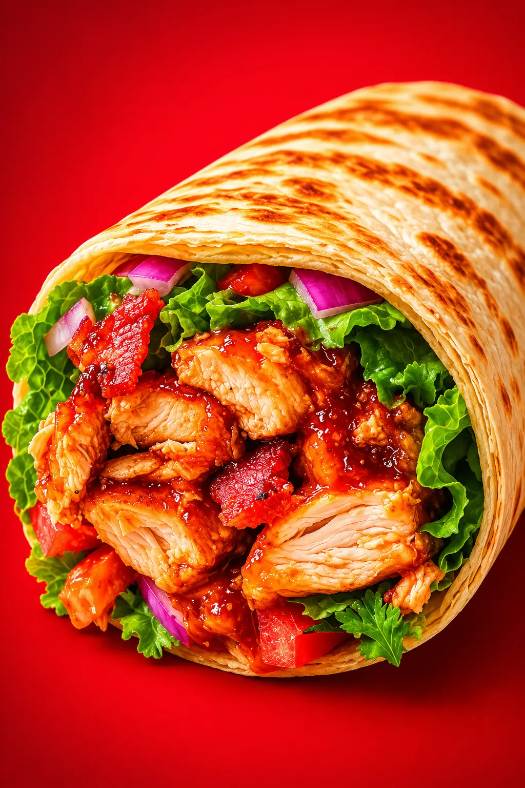 BBQ Chicken wrap