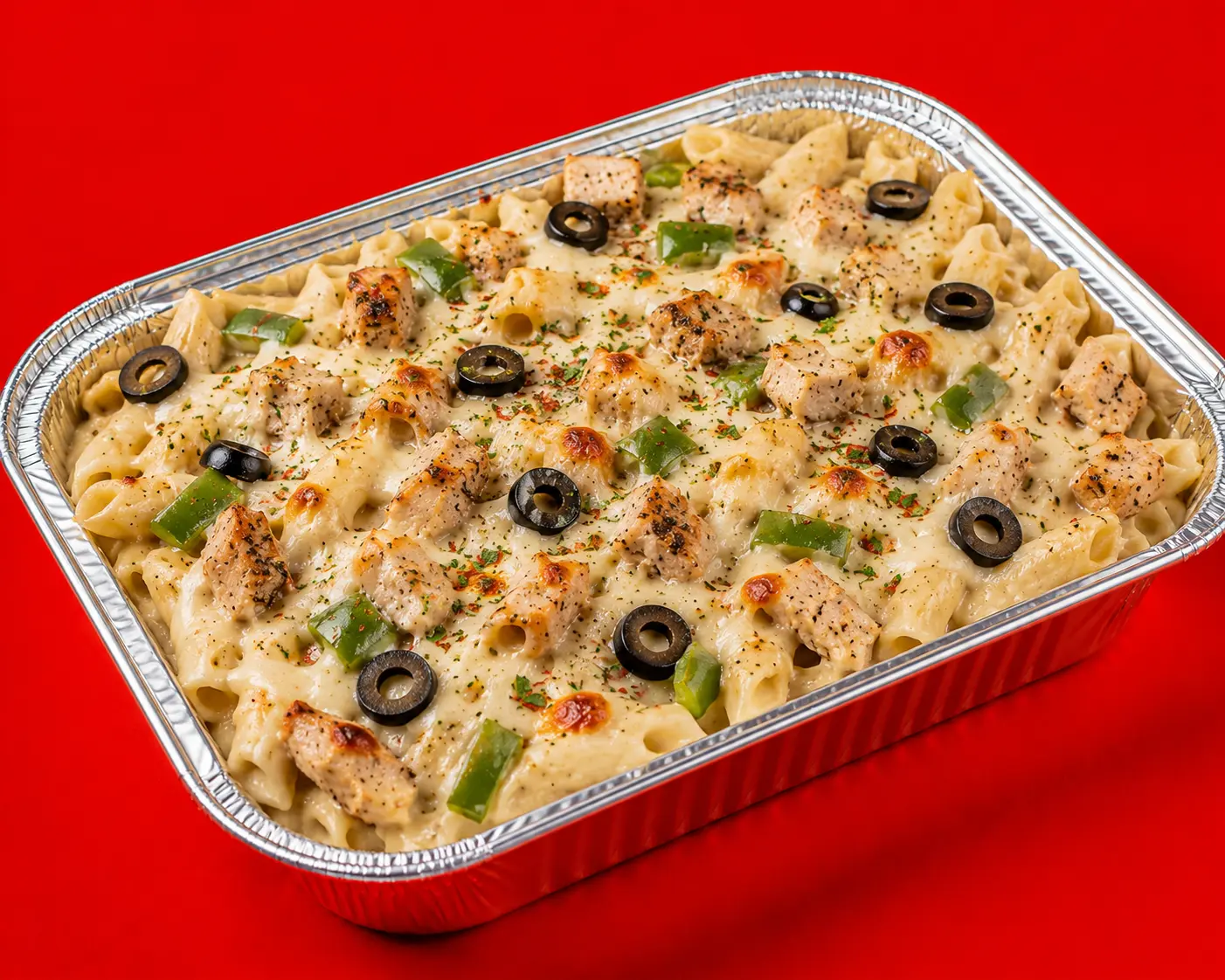 Flaming Creamy  Pasta